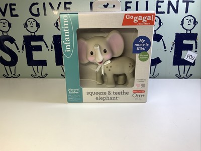 infantino squeeze and teethe elephant