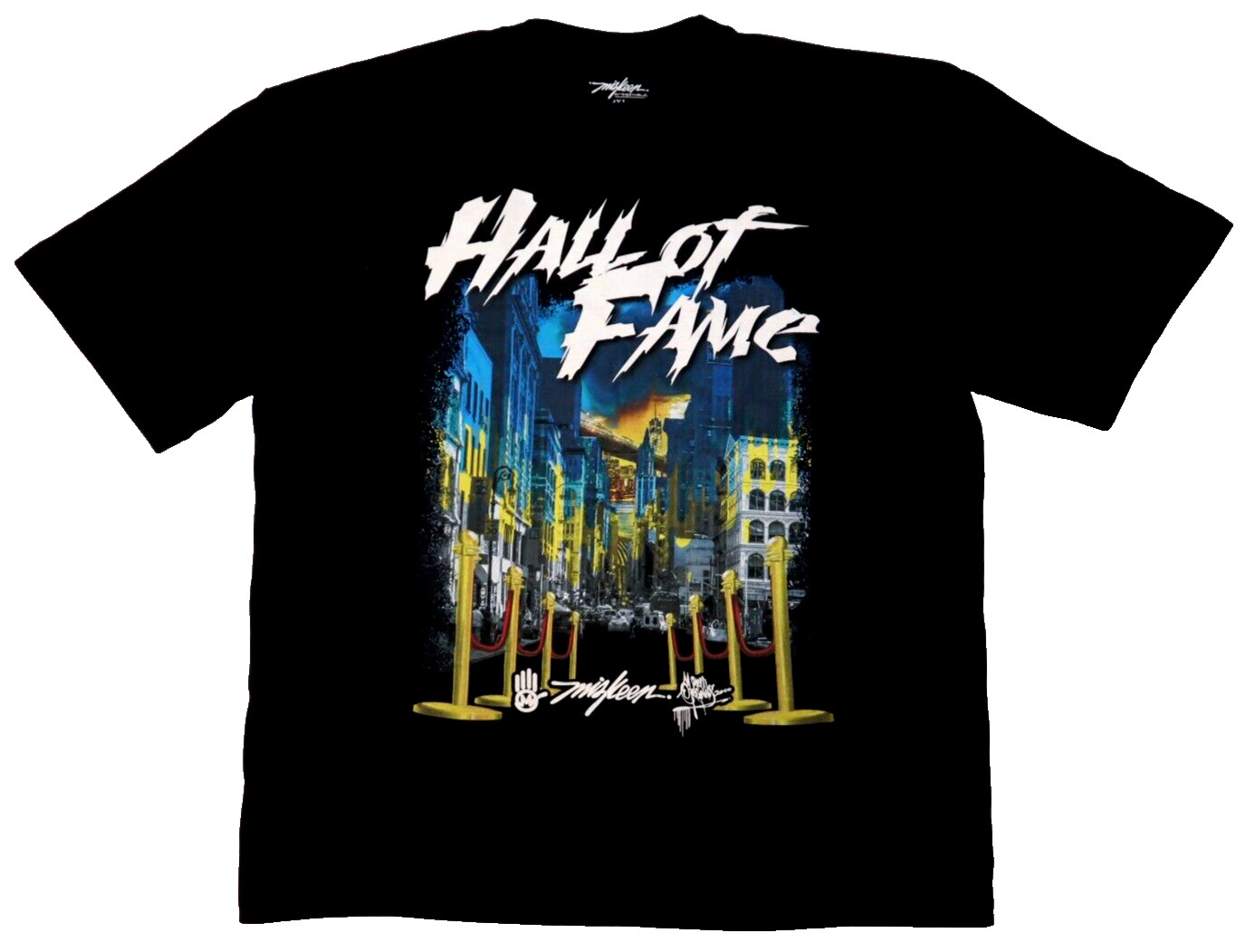 MISKEEN ORIGINALS 2000 HALL OF FAME Size 4XL Black Shirt Streetwear RARE