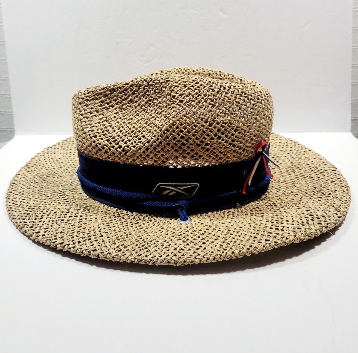 New England Patroits Straw Hat Reebok Authentic Sideline RBK NFL