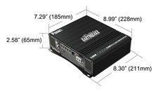 Earthquake Sound Phs3500.1 Full Range Monoblock 3500w Class-d Car Amplifier