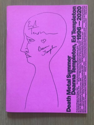SIGNIERT by Ed & Deanna TEMPLETON DEATH METAL SUMMER First Edition AGWA Very Rare