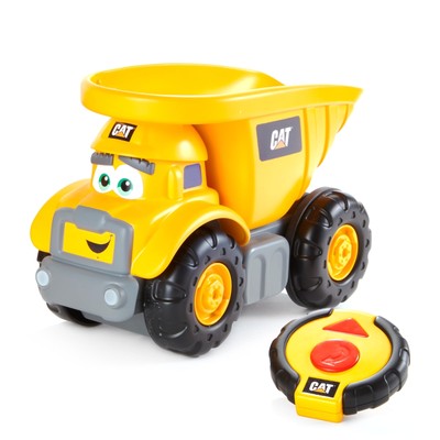 CAT Construction Toys, Junior Crew Lil' Movers Remote Control Truck, RC Car +...