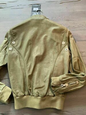 LAVERDA LIMITED MOTORCYCLE MOTORRADJACKE LEATHER BIKER JACKE BLOUSON Jacket S