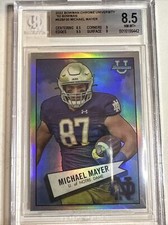 2022 Bowman University Chrome - 1952 Bowman #52BF-30 Michael Mayer (RC)