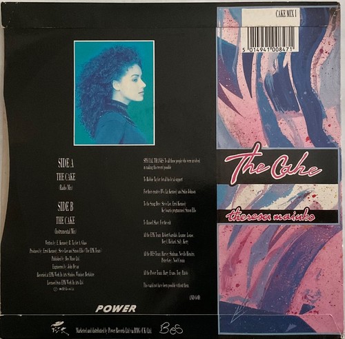 Theresa Maiuko - The Cake - 7” Vinyl Single - Picture 2 of 4