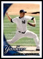 2010 Topps Update Javier Vazquez US-133 New York Yankees