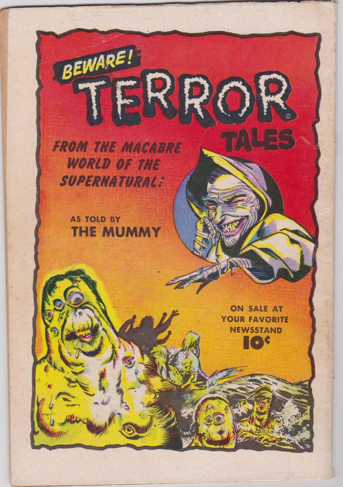 This Magazine is Haunted #7 - Golden Age Pre-Code Horror Comic Fawcett  1952 VG-