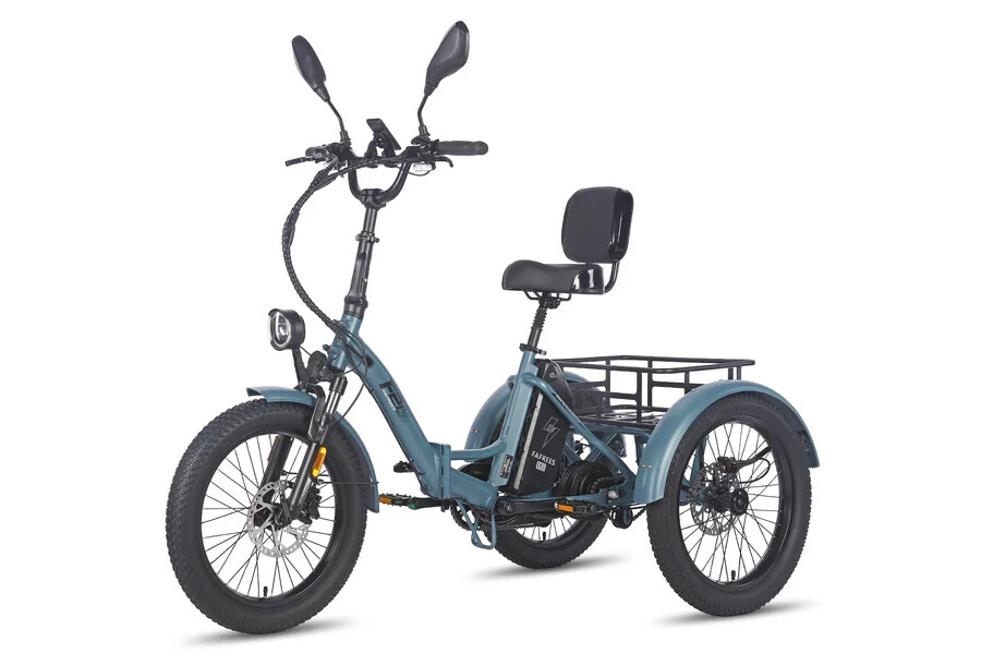 FAFREES 3-Rad Elektrofahrrad 48V 18,2/21,5/23,5AH 20Zoll Elektro Dreirad  E-Bike | eBay