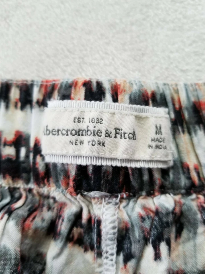 Leggings Abercrombie Fitch Feminina M Listrada Baggy Stretch Yoga Joggers Viscose - Imagem 3 de 4