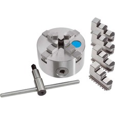 MANDRINO AUTOCENTRANTE PER TORNIO GRIFFE 4+4 Ø80mm GANASCE