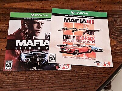 Xbox One Mafia 3 Family Kick-Back Add-on