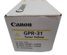 Canon Genuine Color Toner GPR-31 Yellow-- For iR-ADV C5030/C5035/C5235/C5240
