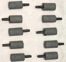 20 PCS Air Stone Cylinder 1.2" Bubble Diffuser Air stones for  Fish Tank Pump