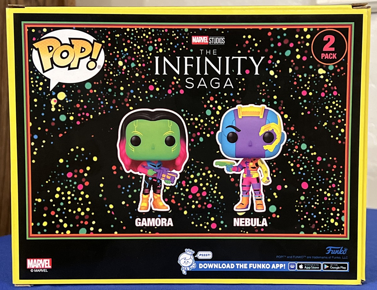 MARVEL - レアFUNKO POP! GotG2　ガモーラ&amp;ネビュラ　ブラックライト s-l400.jpg