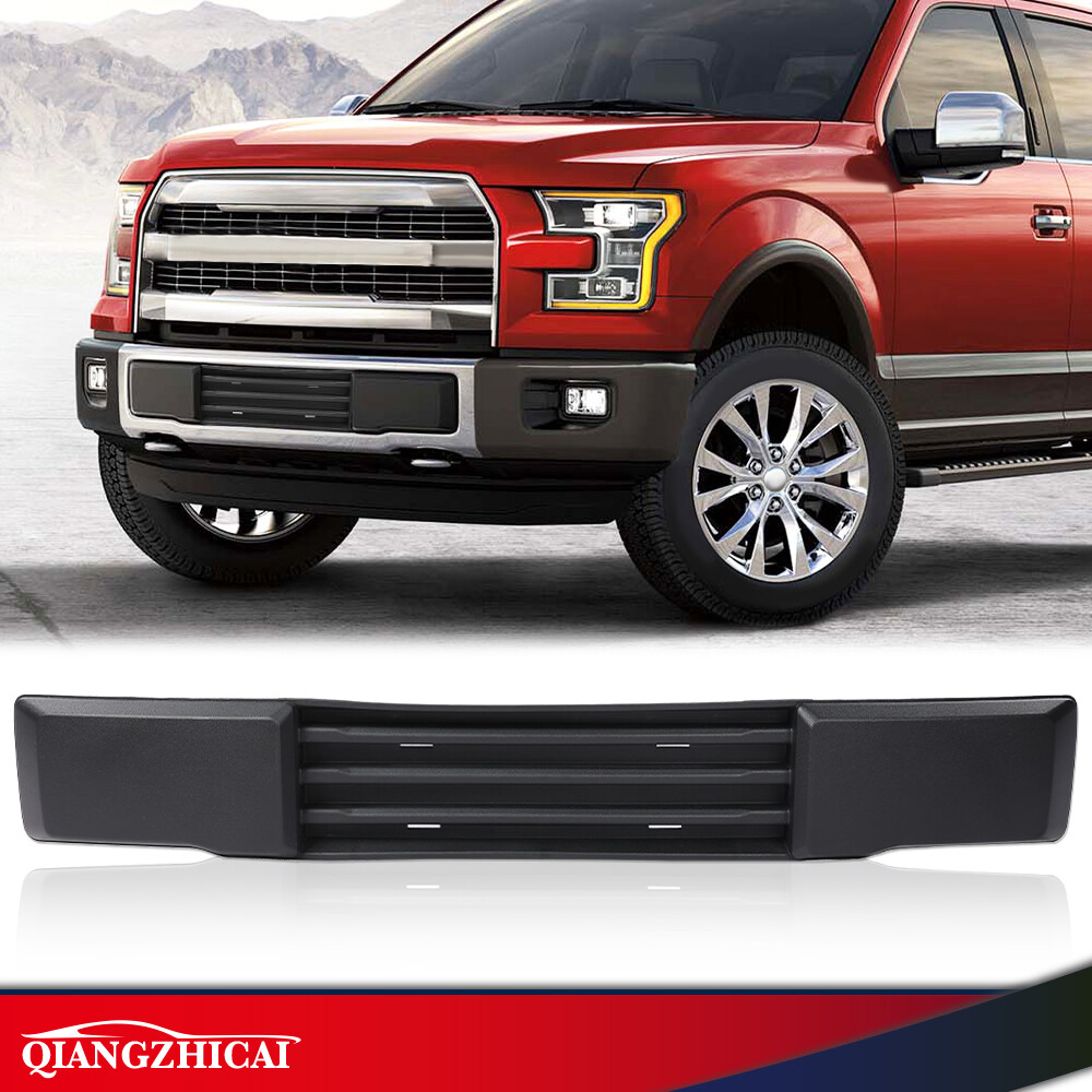 Fit For 2015-2017 Ford F-150 Front Bumper Cover Lower Grille Trim Panel Black