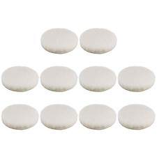10 Pcs 6 Inch Wool Buffing Pads CAR AUTO POLISHING BUFFING Pad Hook and Loop