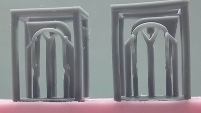 SP Designs 1/35 T-64A/AV/B/BV Headlight Guard (D28/29) parts for Trumpeter kits