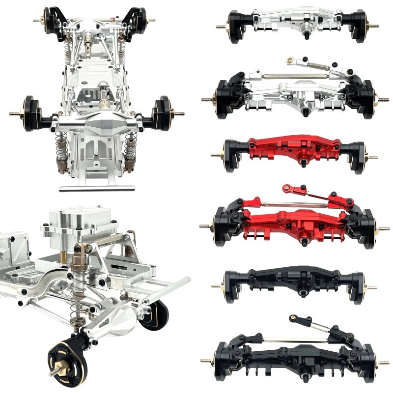 Front Rear Axle Assembly for MJX Hyper Go 1/12 H12Y H12Y+ H12P RC