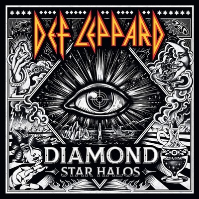 Def Leppard Diamond Star Halos (Clear Vinyl/2Lp) Lp New