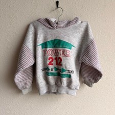 Vintage 80s/90s Kids Power 212 Graphic Pullover Hoodie