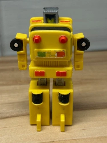 Zybots Flame Fighter Fire Truck Changeable Transformers Robot Gobot Remco 1980s