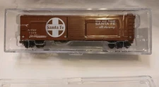 ATSF 7495 N-scale train Intermountain Railway Co 50' AAR Single Door Boxcar