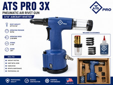 Ats Pro 3x Pneumatic Air Rivet Gun 316 Aircraft Riveter W Accesories Fre Ship Ats Pro 3x Pneumatic Air Rivet Gun 316 Aircraft Riveter W Accesories Fre Ship