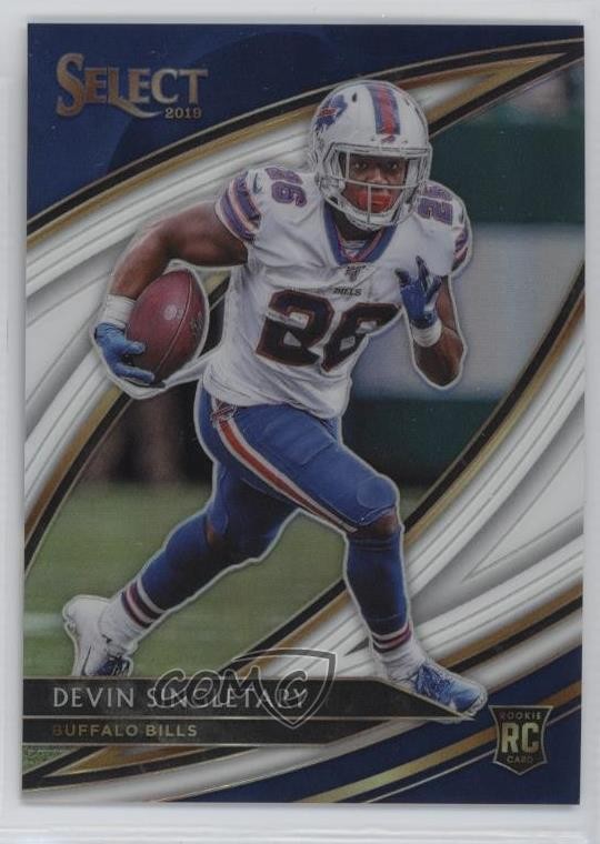 2019 Panini Select Field Level White Prizm /35 Devin Singletary #279 7iu