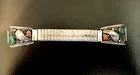 Vintage NAVA TWIST Southwestern Style Watch Band w/ W. DENET-DALE STERLING Tips