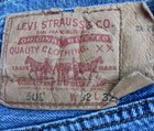 Vtg Levi’s 501 Jeans 32 X 32 XX Label Y2K Worn/Distressed — photo 1