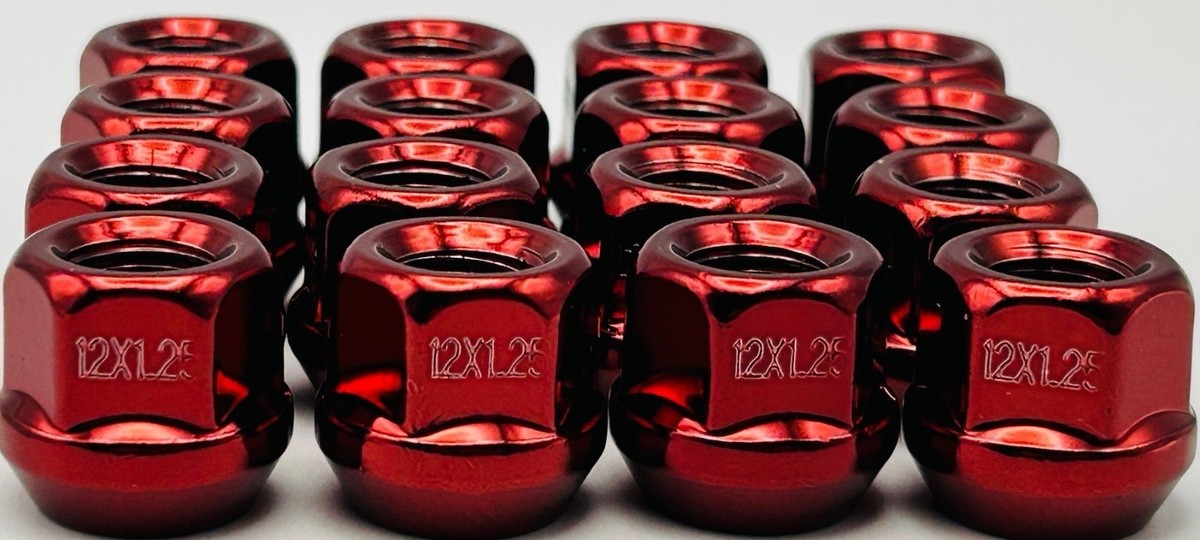 16 Lug Nuts 2021–2025 Segway Snarler AT6 L, S Acorn Bulge Wheel