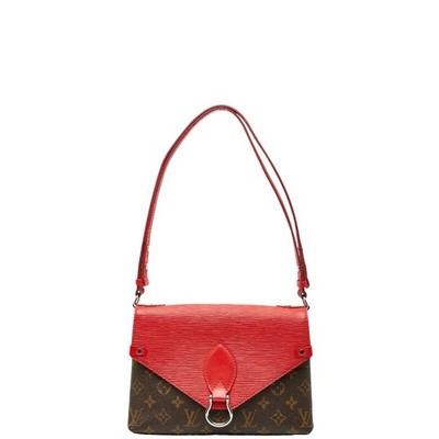 Louis Vuitton Monogram Epi san Michel Shoulder Bag M44031 Cochirico Red 395824