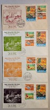 South Vietnam FDC Scott # 448-50 Farmer's Day Set of 20, 1973