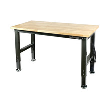 48-inch Heavy-Duty Steel Frame Workbench with...