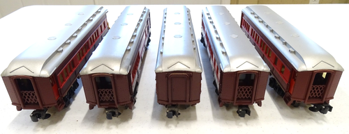 (5) ASSORTED TRAIN CARS O GAUGE THE ALTON LIMITED FEDEX FS - Picture 15 of 22