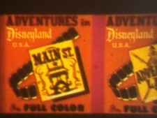 Disneyland Main Street Adventureland 8mm Film Reel