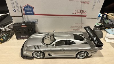 Mercedes Benz CLK-LM Silver Full Function Radio Control RC Car 1:12 RARE Tested