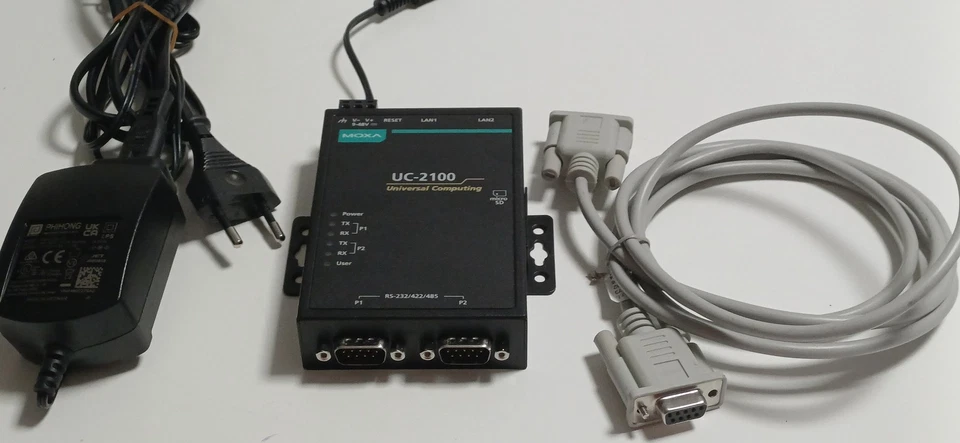 MOXA UC-2100 UC-2111 ARM Cortex 8.000 MB, OS Linux 48 V - Imagen 2 de 4