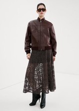 NWT mango Combined lace dress