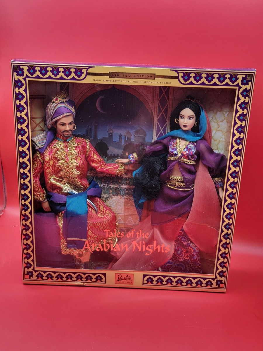2001 Mattel Barbie & Ken Tales Of The Arabian Nights Giftset
