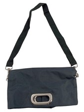 Reisenthel borsa a tracolla da donna nera moderna borsa in poliestere 38 x 42 cm