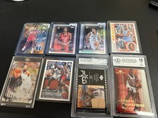 Vintage and Modern Basketball Card Lot Jordan, Brunson, Johnson III, Shaq RC200