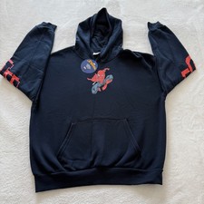 Marvel Spider-Man Graphic Hoodie Navy Blue Mens Medium NWT Pullover Sweatshirt