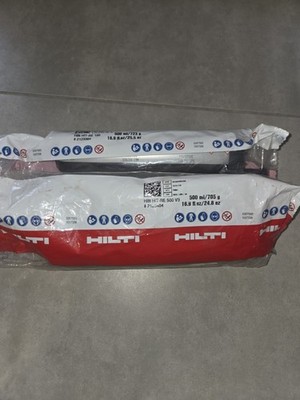 ×1 HILTI HIT-RE 500 V3 / ×1 HIT-RE 100 16.9 fl.oz 500 ML Epoxy Expired 