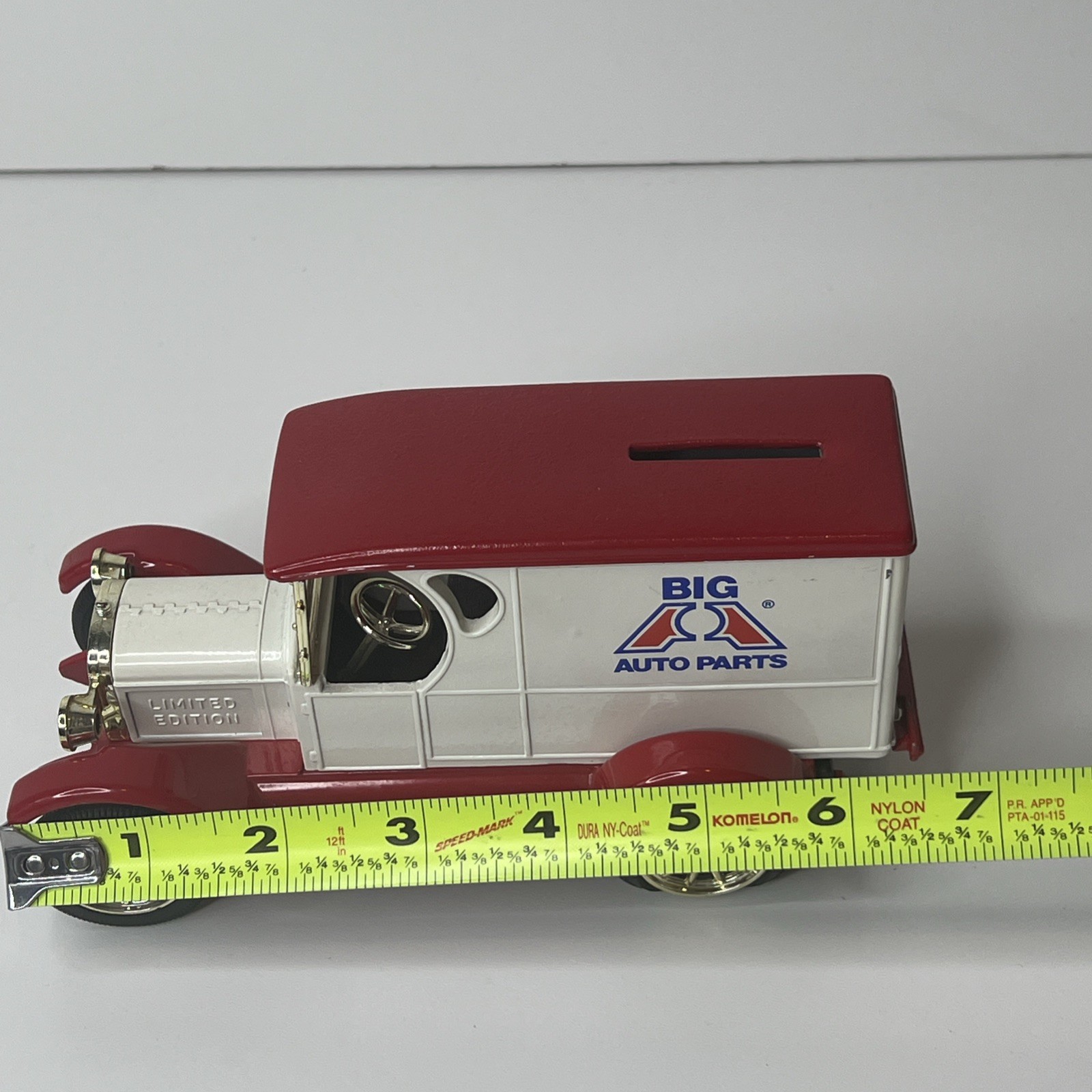Ertl BIG A AUTO PARTS Replica 1923 Chevrolet Delivery Van Die Cast Coin Bank