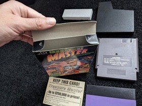Treasure Master - Nintendo NES - CIB Complete in Box w/Sweepstakes Card & Tested