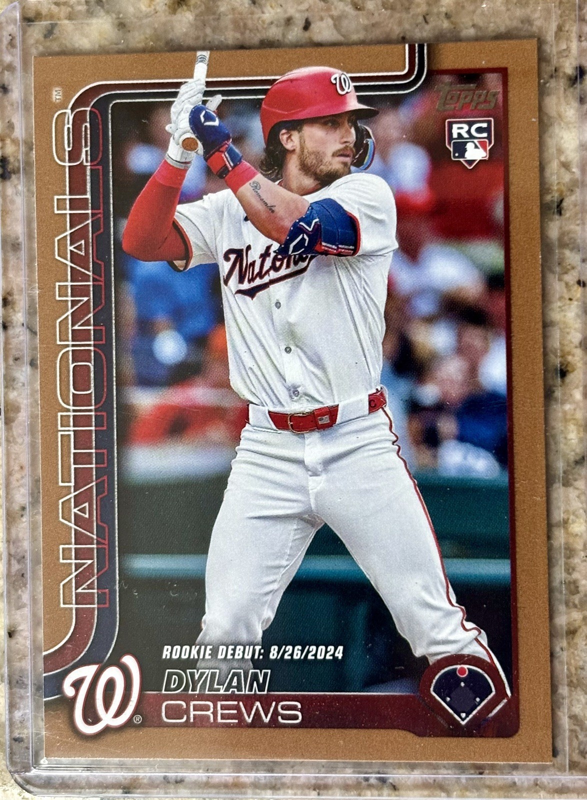 💥2025 Topps Update Series - Rookie Debut Dylan Crews #US223 Gold0208 /2025 (RC)