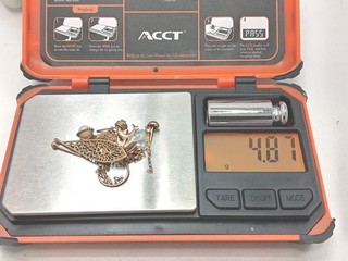 Bundle 9ct Yellow Gold Broken Jewellery Spares or Repairs Scrap 4.87g