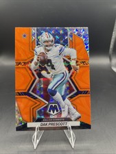 2022 Panini Mosaic Dak Prescott #258 Orange Reactive Prizm National Pride