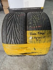 225/50/15 Toyo Proxis 91v 6.45mm PART WORN TYRE -